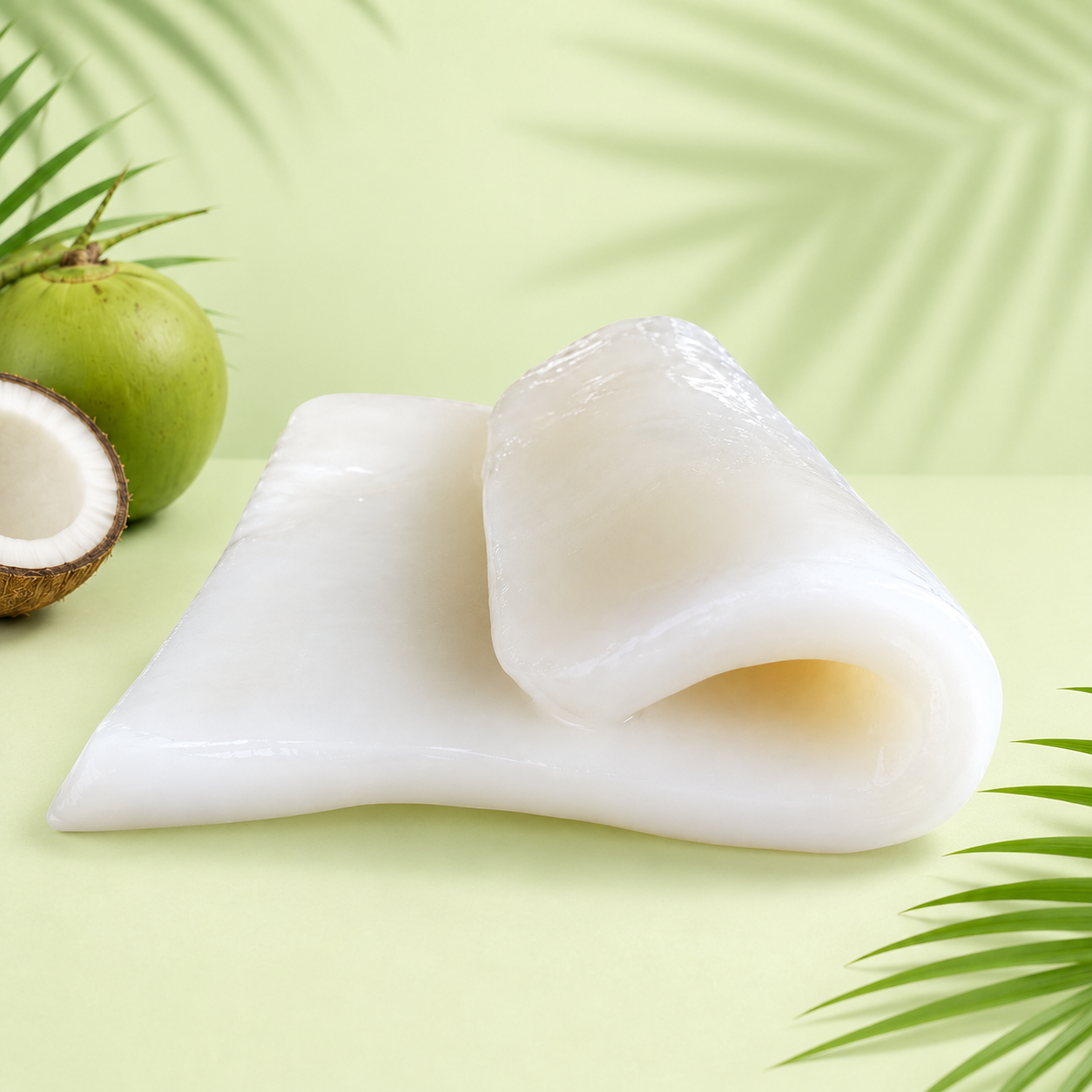 Thạch dừa tấm