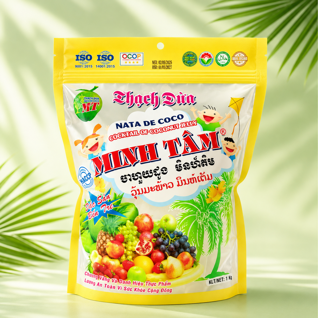 Thạch dừa thành phẩm túi 1000gr