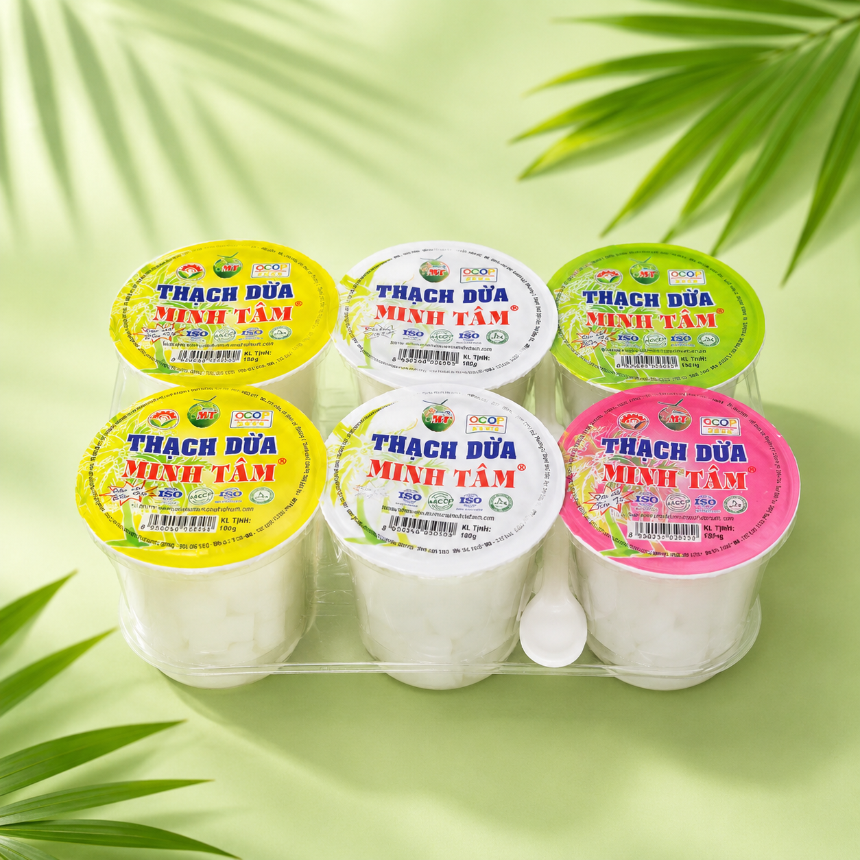 Thạch dừa ly 180gr