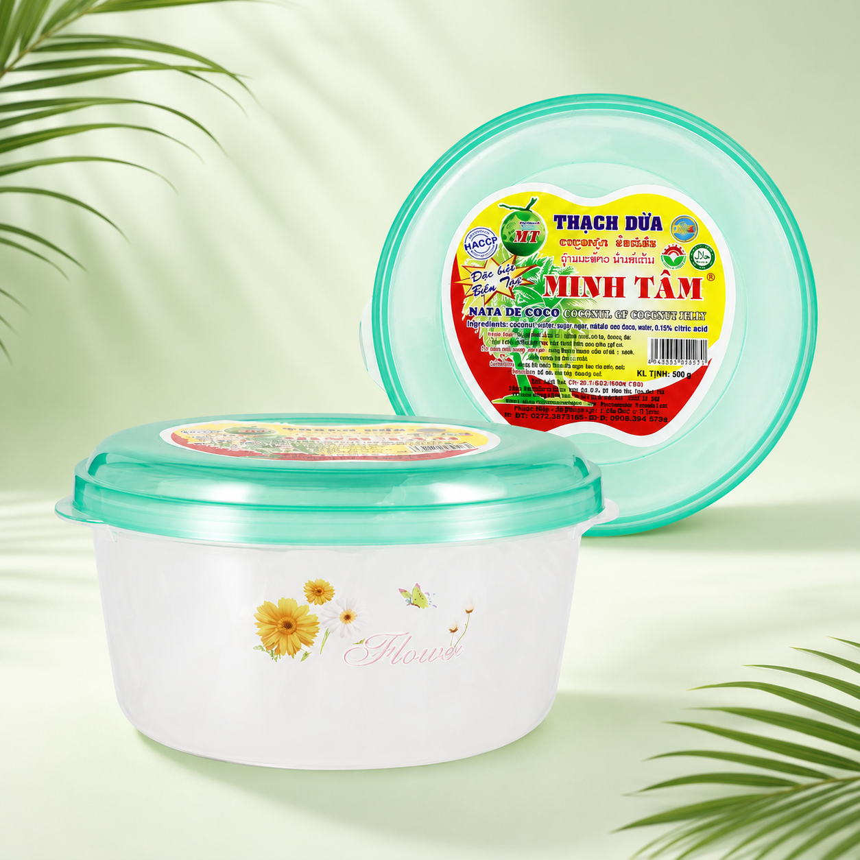 Thạch dừa thành phẩm thố 500gr