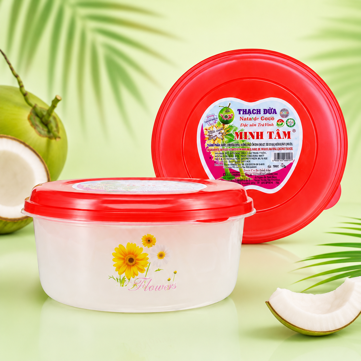 Thạch dừa thành phẩm thố 1000gr